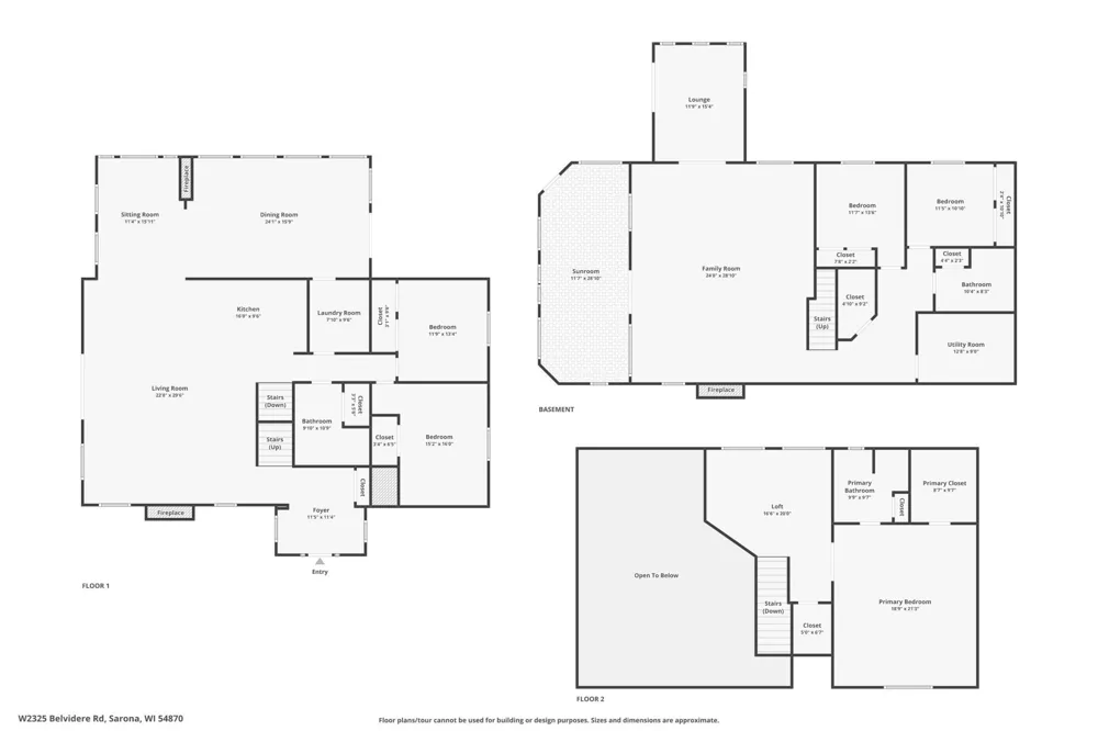W2325 Belvidere Road Sarona, WI 54870