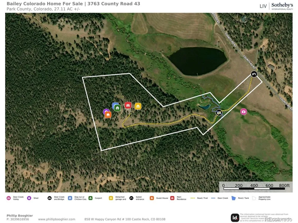 3763 County Road 43 Bailey, CO 80421