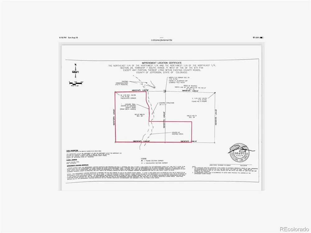 16320 Cochise Trail Pine, CO 80470