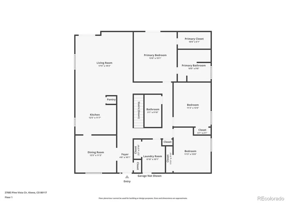 27083 Pine Vista Circle Kiowa, CO 80117