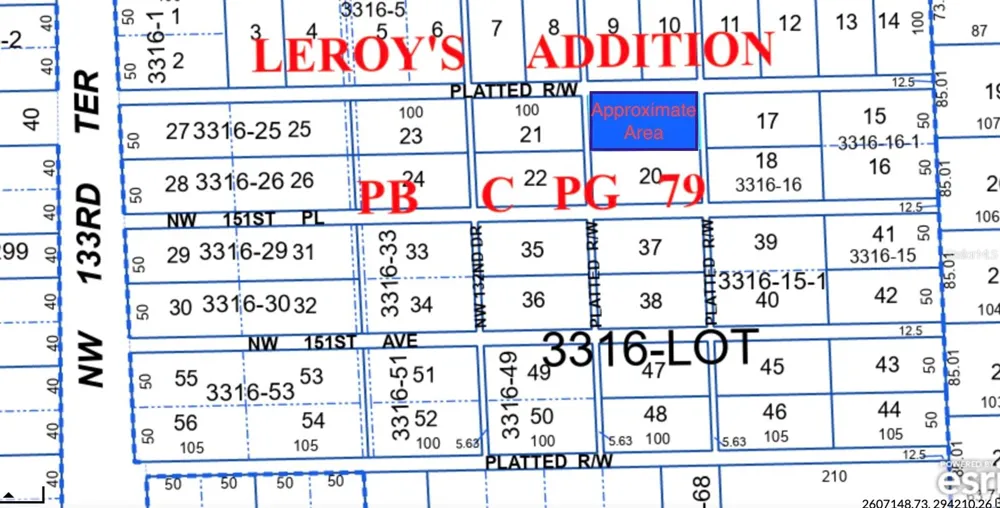 TBD PLATTED ROAD WAY Alachua, FL 32615