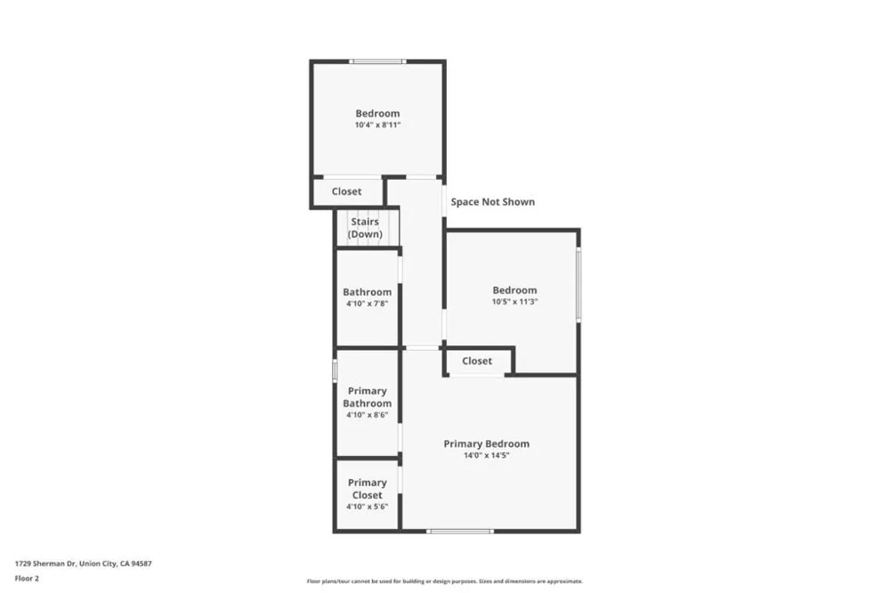 1729 Sherman Drive Union City, CA 94587