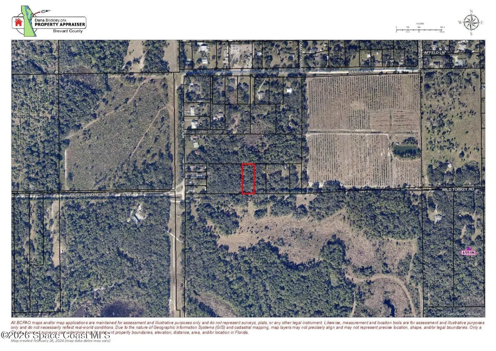 Wild Turkey Road Mims, FL 32754