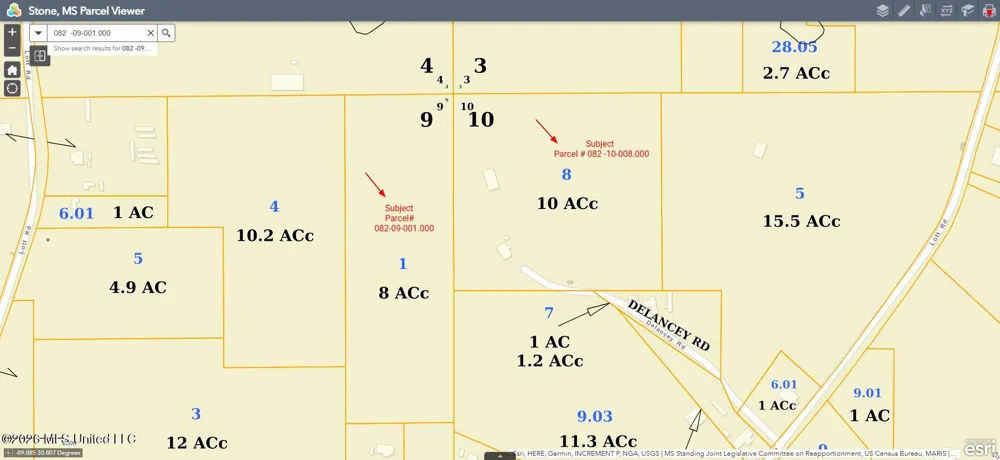 Nsn Delancey Road Perkinston, MS 39573