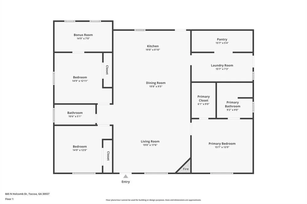 665 Holcomb Drive Martin, GA 30557