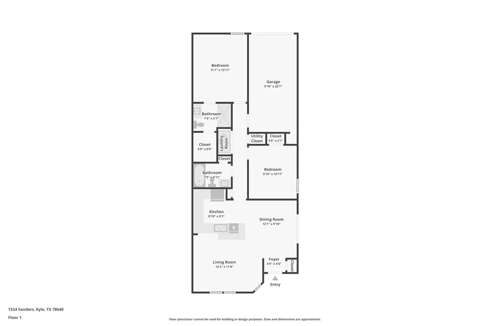 1524 Sanders Kyle, TX 78640