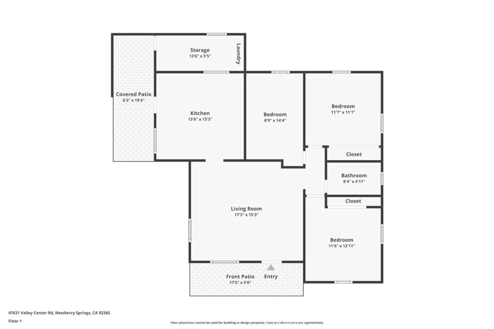 47631 Valley Center Newberry Springs, CA 92365