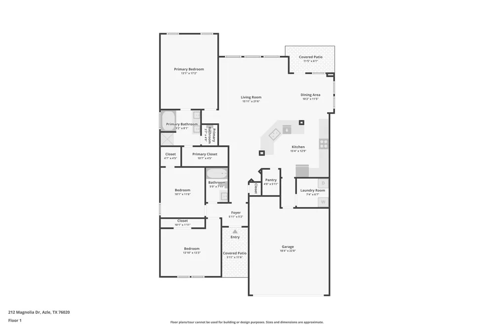 212 Magnolia Drive Azle, TX 76020