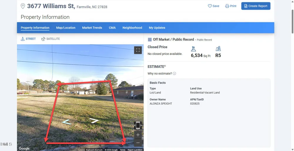 0 Williams Street Farmville, NC 27828