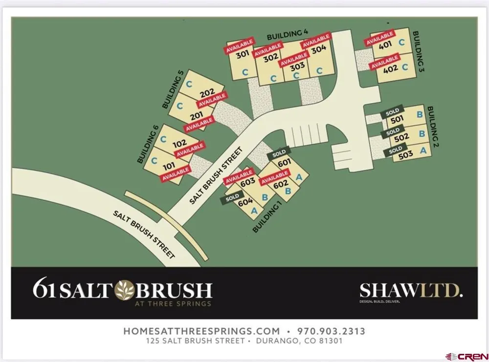 125 Salt Brush Street #602 Durango, CO 81301