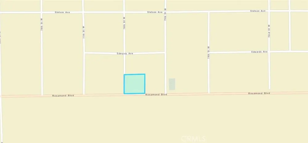 76 Rosamond Boulevard Rosamond, CA 93560