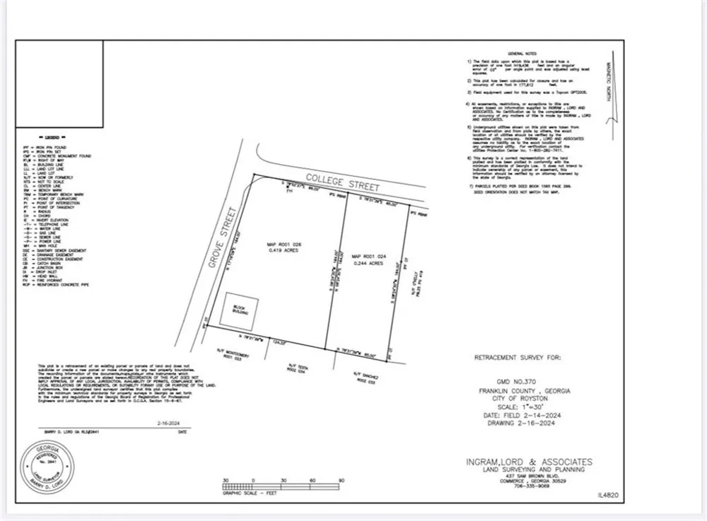 857 College Street Royston, GA 30662
