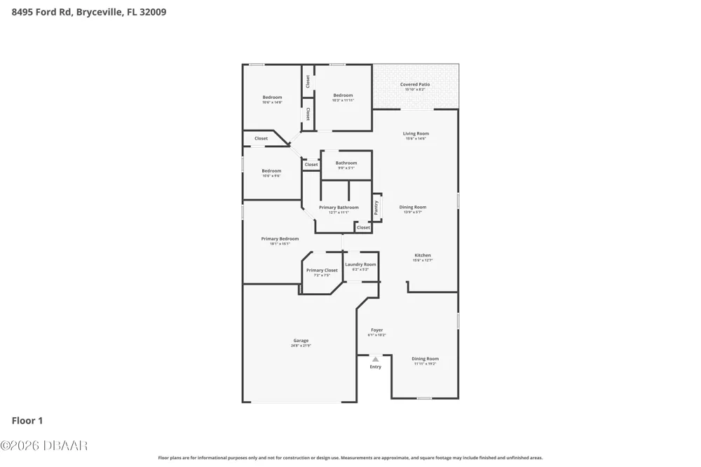8495 Ford Road Bryceville, FL 32009