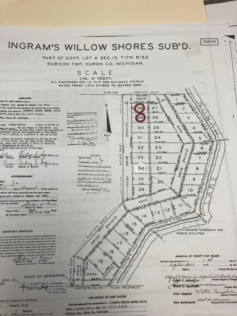 Vicky Drive Rubicon Township, MI 48468