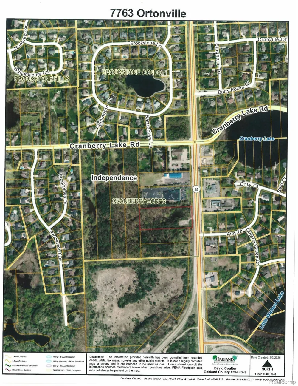 7763 Ortonville Road Independence Charter Township, MI 48348