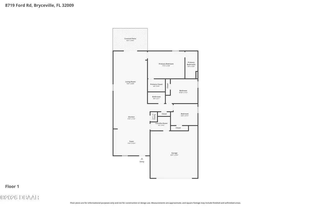 8719 Ford Road Bryceville, FL 32009