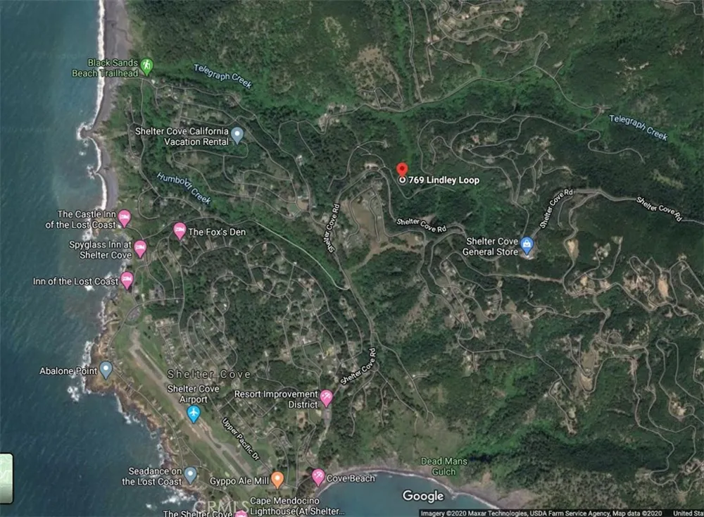 769 Lindley Loop Shelter Cove, CA 95589