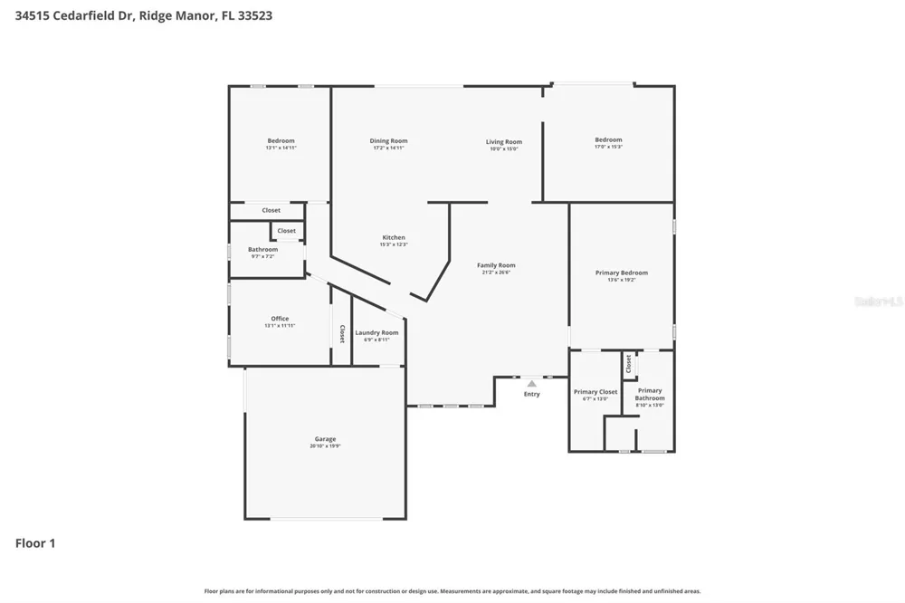 34515 CEDARFIELD DRIVE Dade City, FL 33523