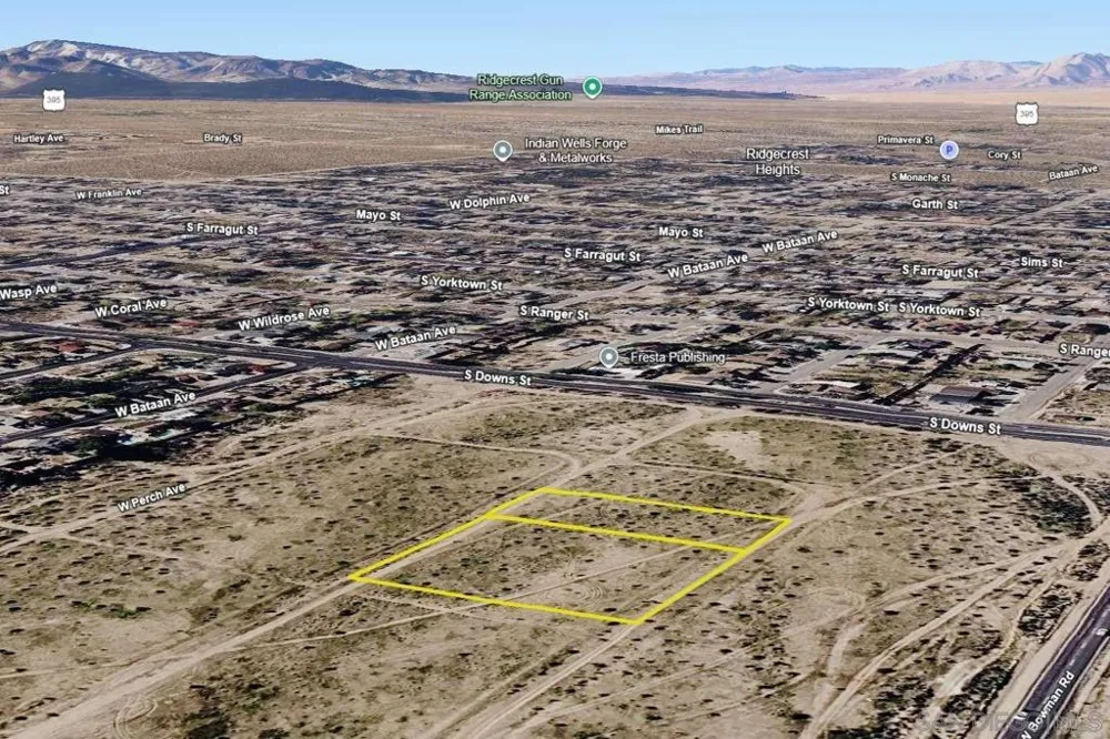 Between Vulcon Ave and Hood Ave Ridgecrest, CA 93555