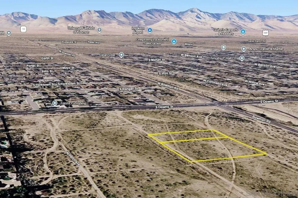 Between Vulcon Ave and Hood Ave Ridgecrest, CA 93555