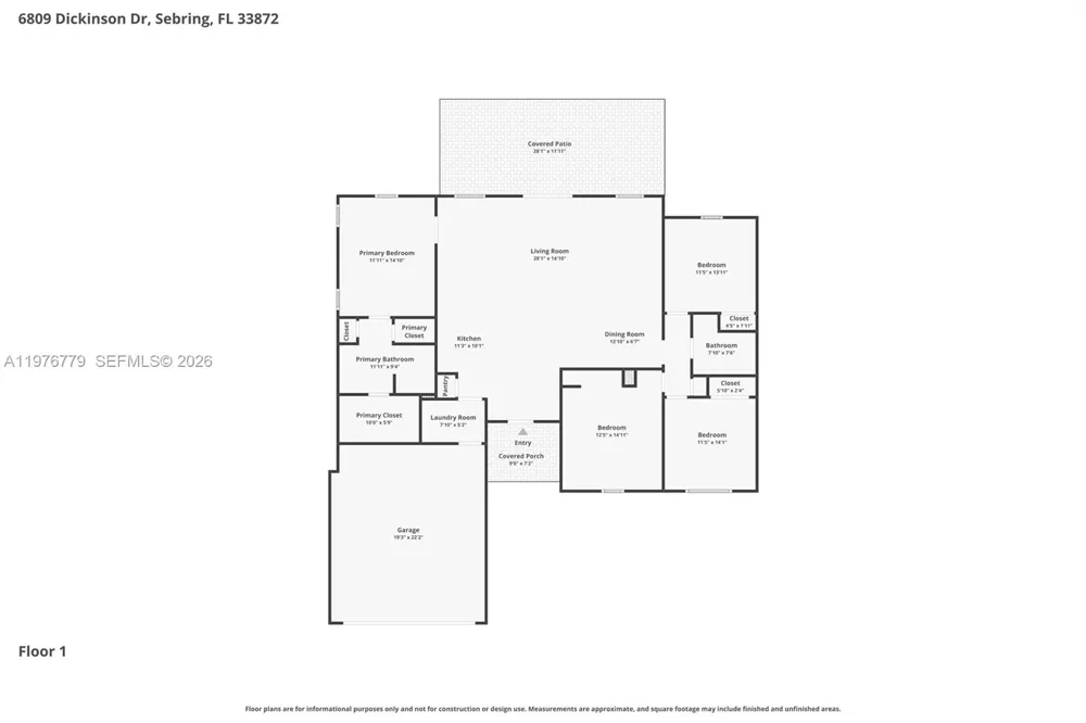 6809 Dickinson Drive Sebring, FL 33872