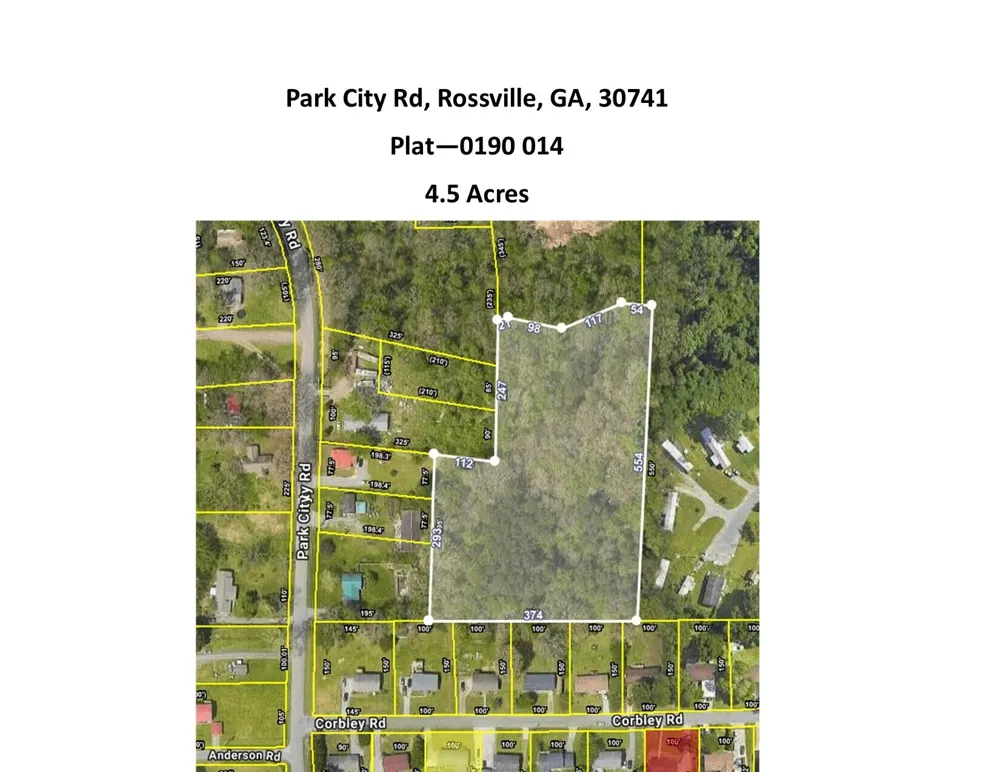 Park City Road Rossville, GA 30741