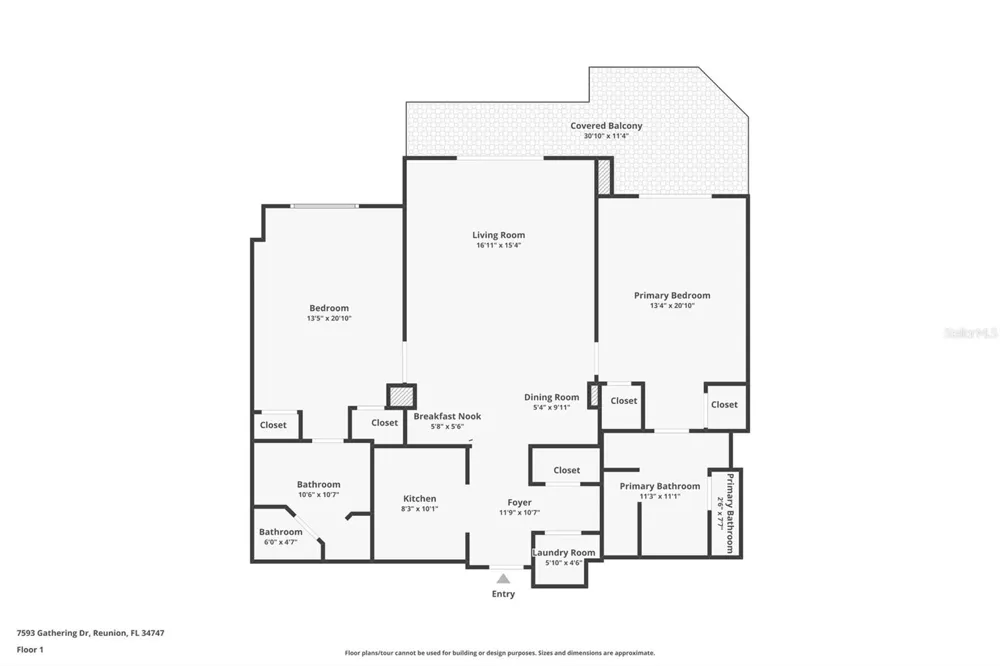 7593 GATHERING DRIVE #401 Reunion, FL 34747