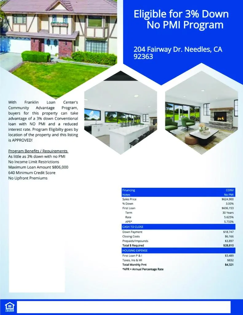 204 Fairway Drive Needles, CA 92363