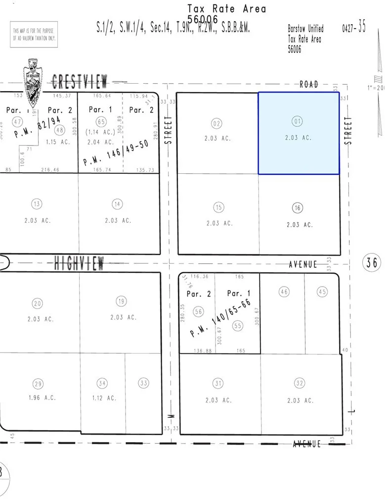 Crestview Road Barstow, CA 92311