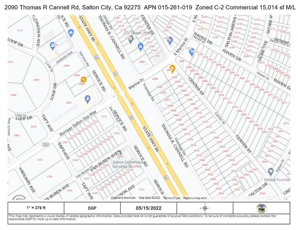 2090 Thomas R Cannell Road Salton City, CA 92275