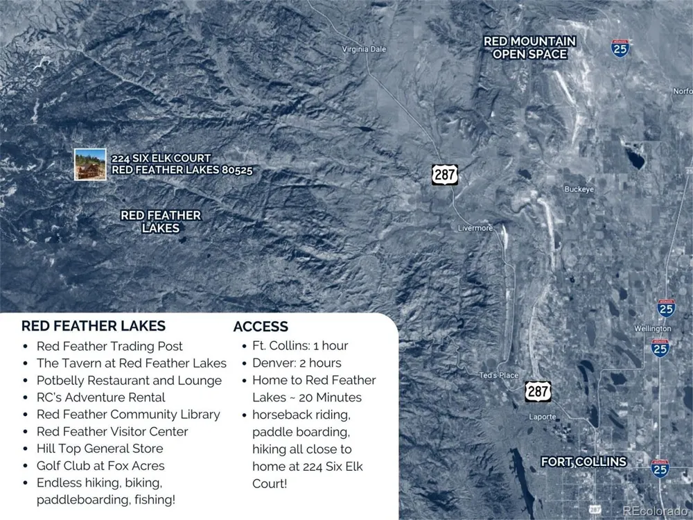 224 Six Elk Court Red Feather Lakes, CO 80545