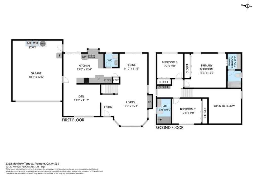5358 Matthew Terrace Fremont, CA 94555