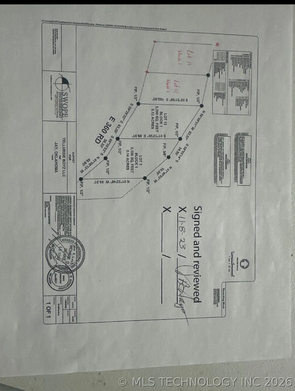 55130 E 360 ROAD Jay, OK 74346