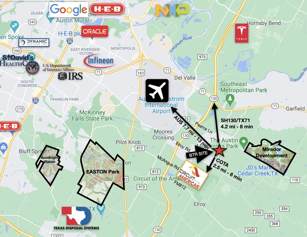 Circuit Of The Americas Boulevard Del Valle, TX 78617