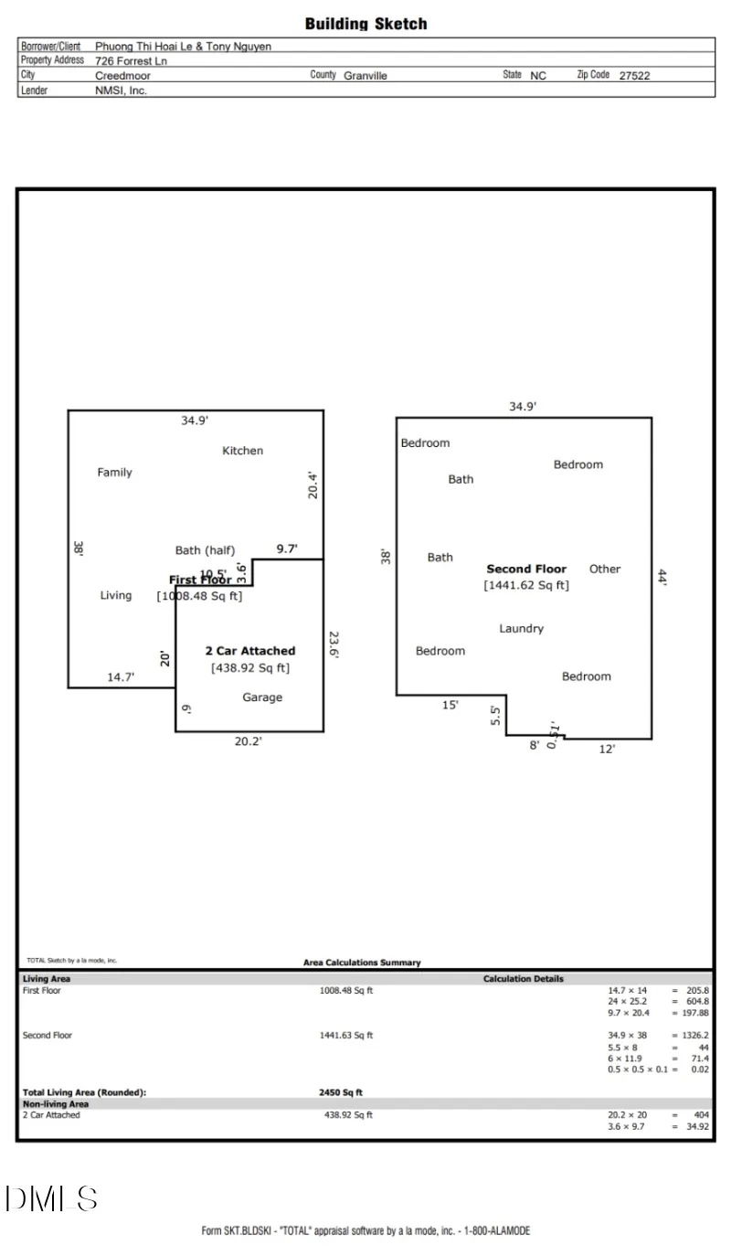 726 Forrest Lane Creedmoor, NC 27522