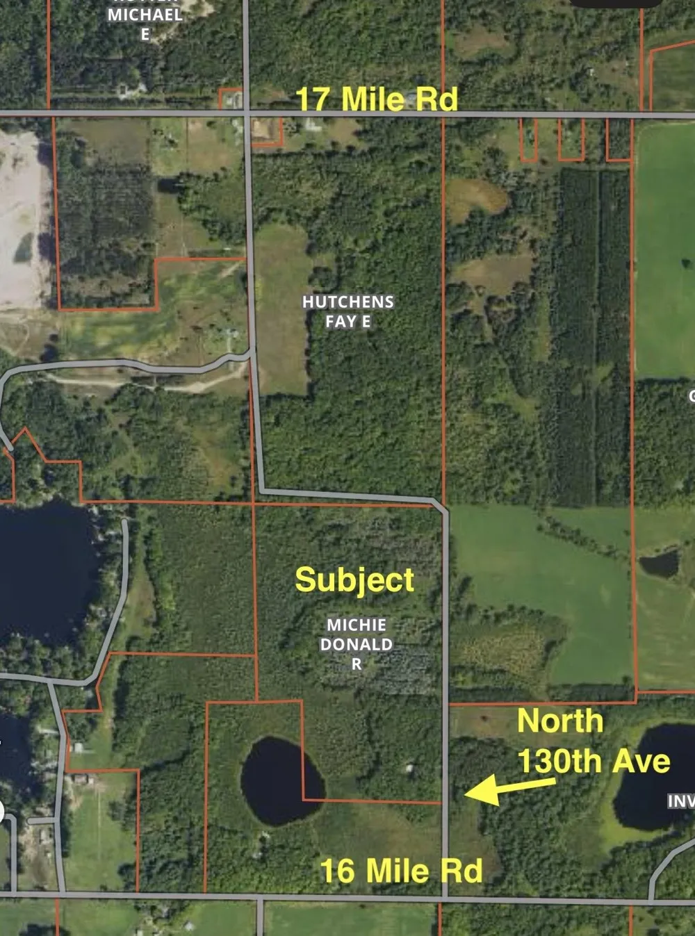 16121 130th Avenue Rose Lake Township, MI 49655