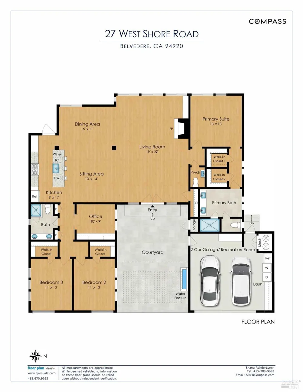 27 West Shore Road Belvedere, CA 94920