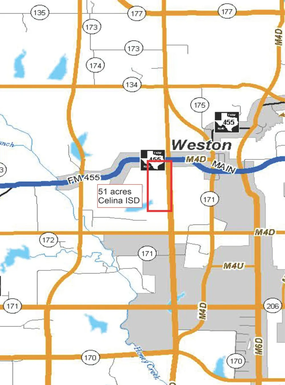 1111 FM 455 Weston, TX 75009