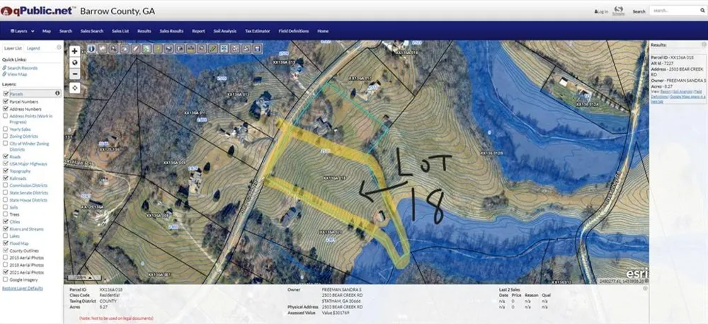 Lot 18 Bear Creek Road Statham, GA 30666
