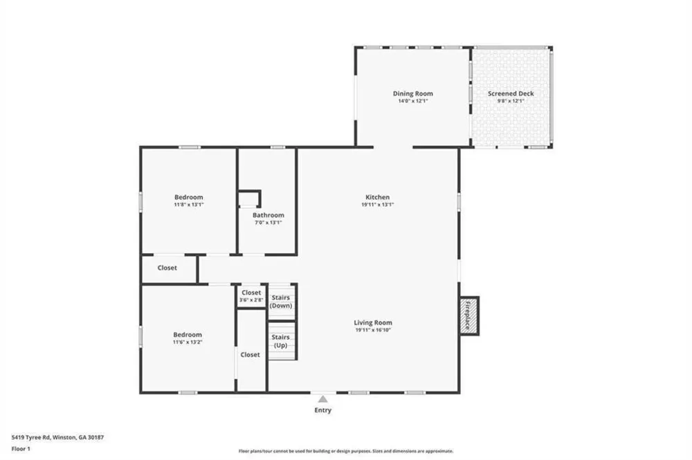 5419 Tyree Winston, GA 30187