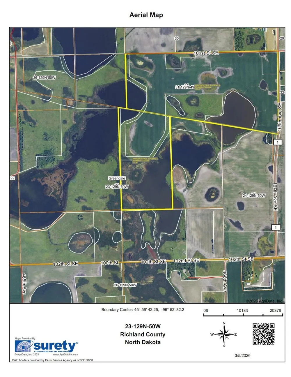 TBD County Road 1 Hankinson, ND 58041