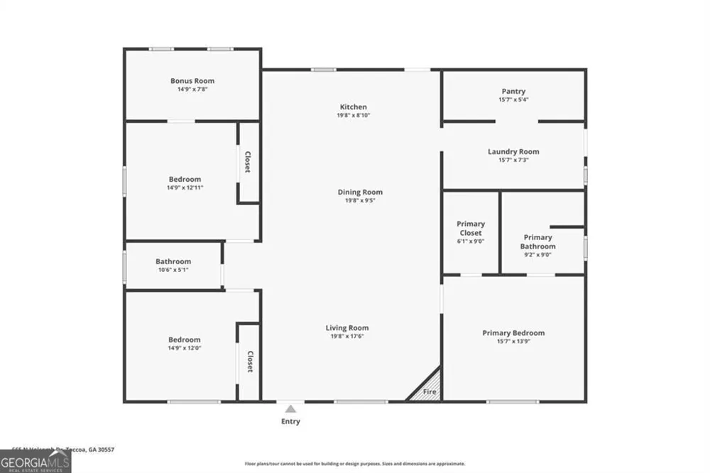 665 N Holcomb DR Martin, GA 30557