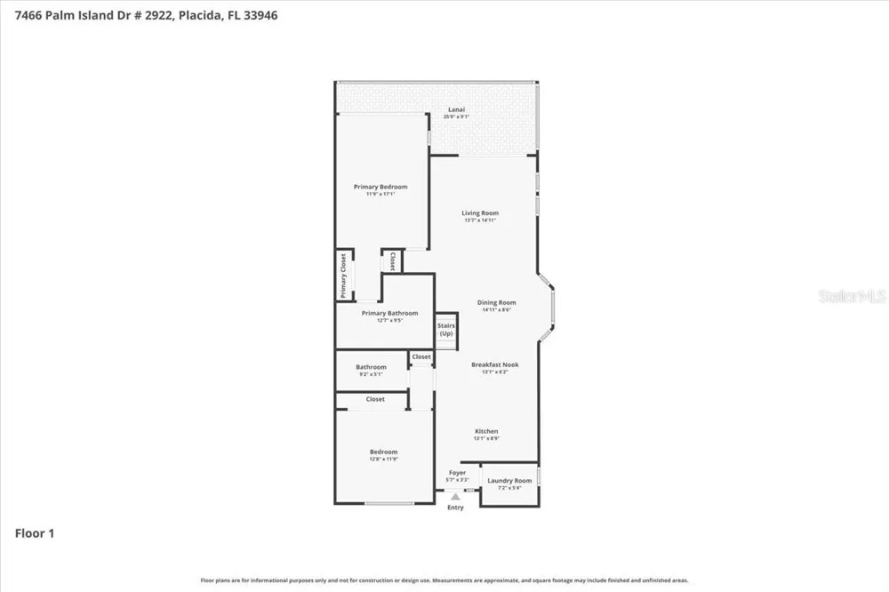 7466 PALM ISLAND DRIVE #2922 Placida, FL 33946