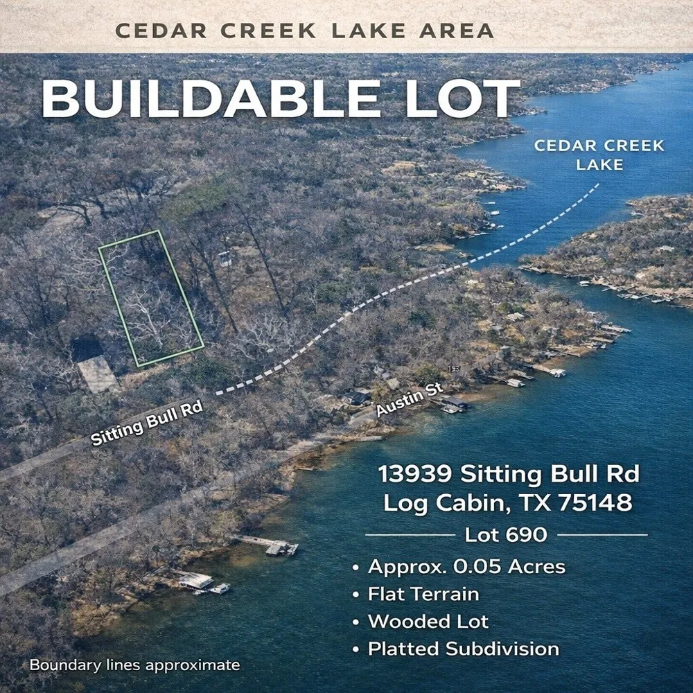 13939 Sitting Bull Log Cabin, TX 75148