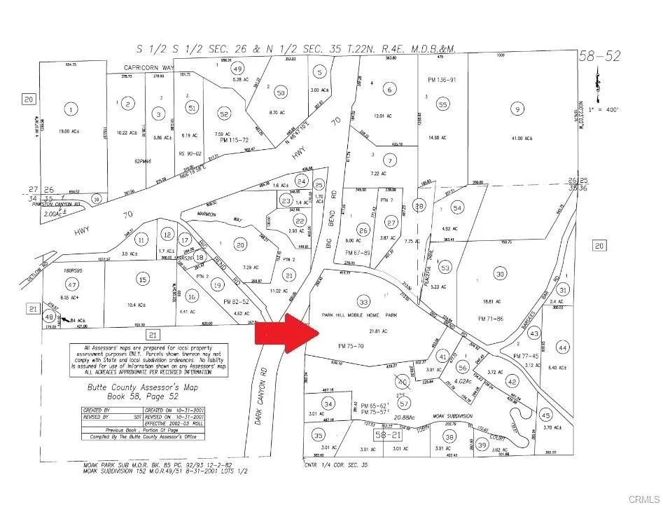 4320 Big Bend Road Oroville, CA 95965