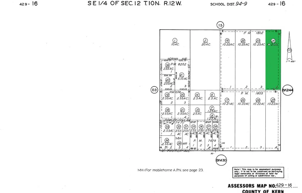 20th Street East Mojave, CA 93501