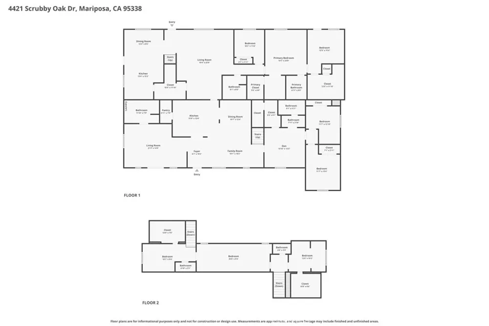 4421 Scrubby Oak Mariposa, CA 95338
