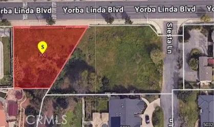 5001 Siesta Lane and Yorba Linda Blvd Yorba Linda, CA 92886