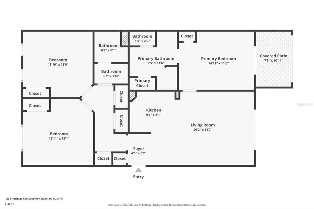 7655 HERITAGE CROSSING WAY #201 Reunion, FL 34747