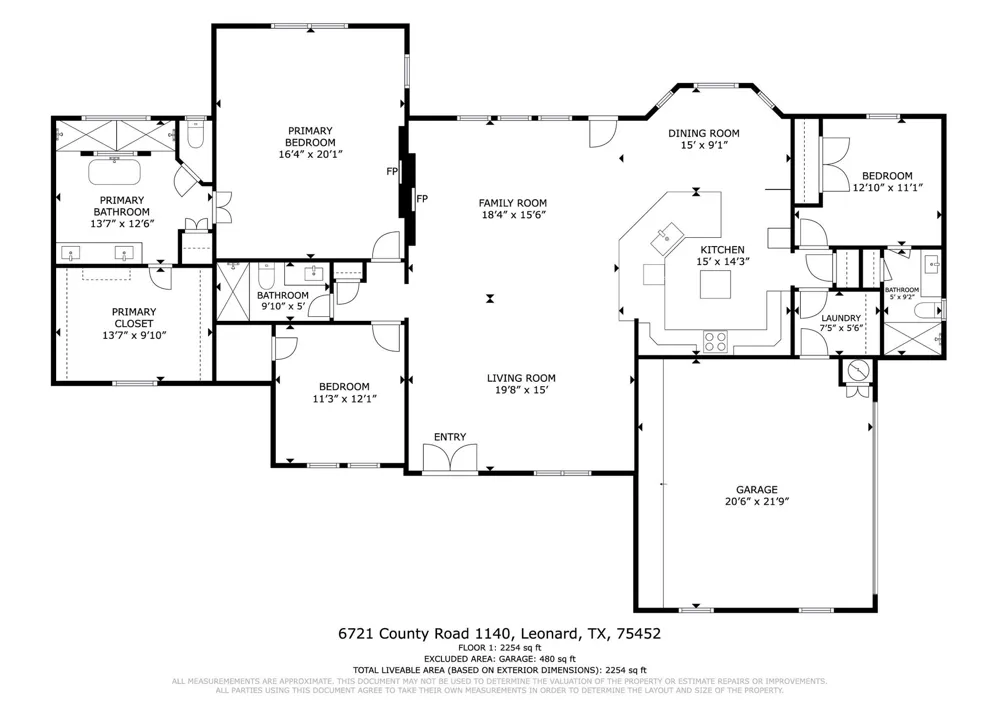 6721 County Road 1140 Leonard, TX 75452